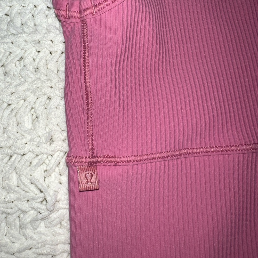 lululemon athletica Ribbed Top in Pink - Picture 3 of 4